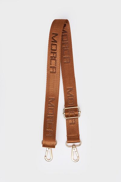 MORCA 125 cm Long Column Bag Strap with Adjustment and Tan Light