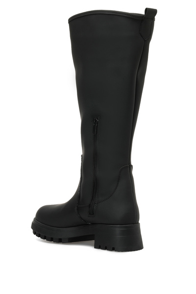 ART BELLA Cw22063 2pr Siyah Kadın Düz Çizme