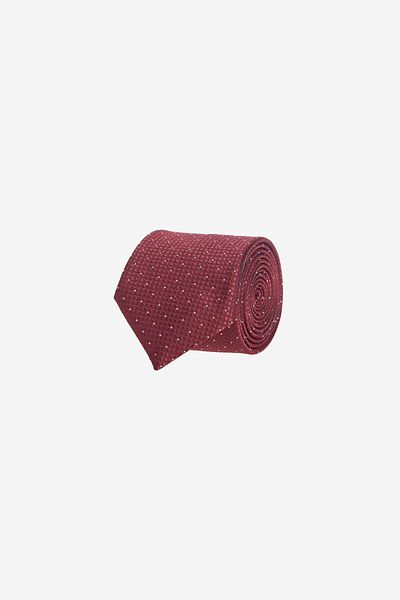 ALTINYILDIZ CLASSICS Cravată pentru bărbați cu model burgundy