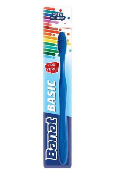 Banat Medium Hardness Basic Toothbrush