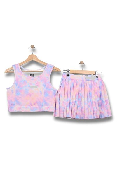 mikam YAZA DAMGASINI VURACAK YENİ SEZON CROP ETEK ŞORTLU MAYO/MAYOKİNİ