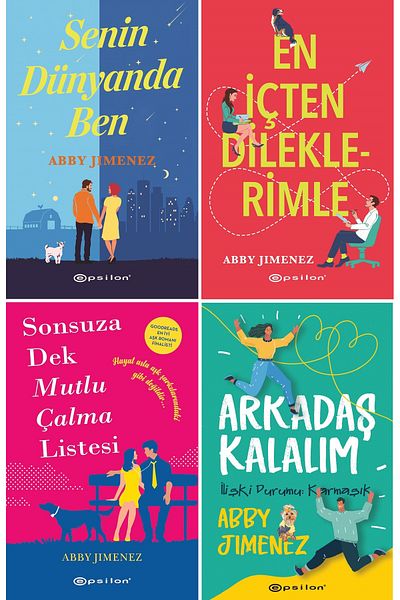 Penguin Books Set - I'M in Your World, with All My Heart Wishes, Happy Forever Playlist, Let's Stay Friends