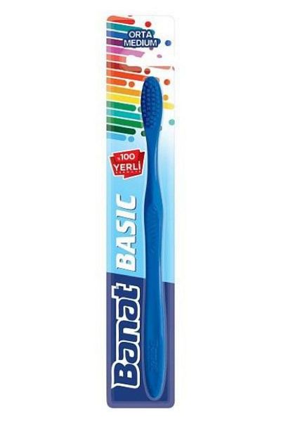 Banat Medium Hardness Basic Toothbrush