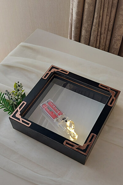 Verda Çerçeve إطار ذاكرة LED مقاس 20 × 20 × 5 سم! إطار ذاكرة زهرة الموضة الجد...