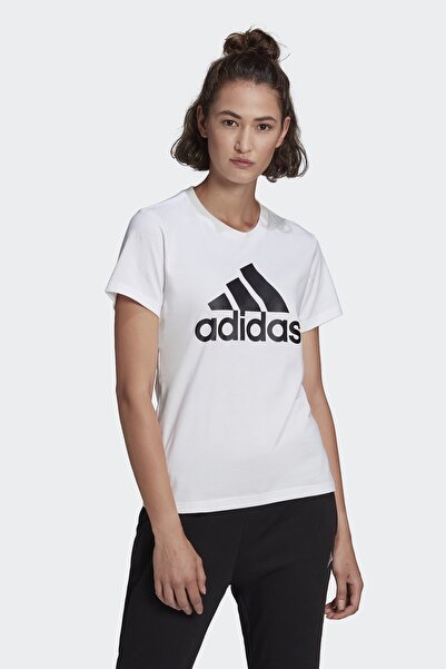 adidas W Bl T Kırmızı Kadın Kısa Kol T-shirt