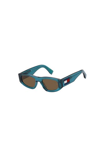 Tommy Hilfiger sunglasses TJ 0087/S-TCF-52 UNISEX,Rectangular with Brown Solid lenses
