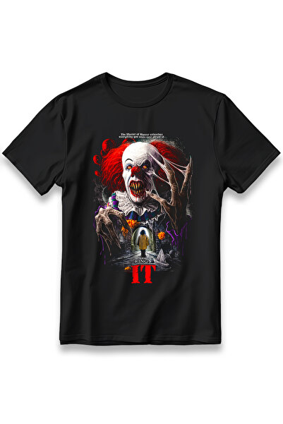 EZG Business Μπλουζάκι με σχέδιο της ταινίας IT του Στίβεν Κινγκ, Unisex, 100...