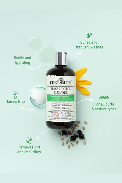Curlsmith Anti-Frizz Gentle Moisturizing Shampoo 355ml