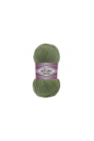 Alize Βαμβακερό χρυσό 485 - Χελώνα Πράσινο (5 ΤΕΜ)