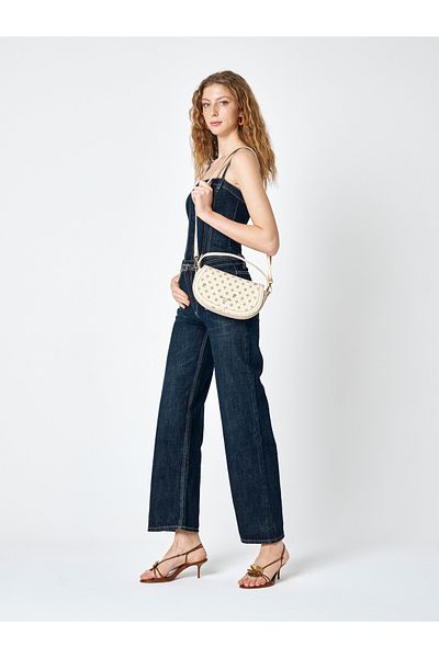 Pierre Cardin Pi̇erre Cardi̇n Crossbody Bag 05Pc25Y909-P Vanilla