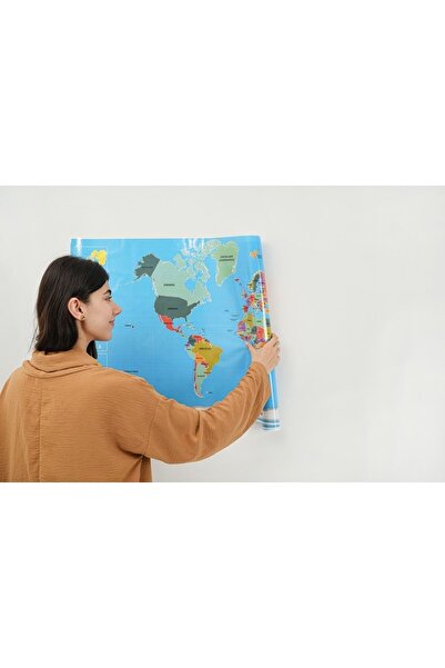 TutturX Colorful World Map