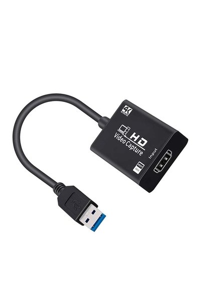 Markofist Bilgisayara Video Aktarmak İçin HDMI Capture Kartı | Full HD USB Video Yakalama Adaptörü