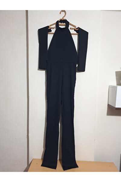 S&A Collectionn Dámský přiléhavý overal bez zad s rukavicemi