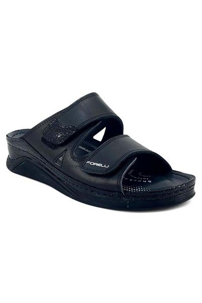 Forelli Greta Daily Anatomical Slippers-Black
