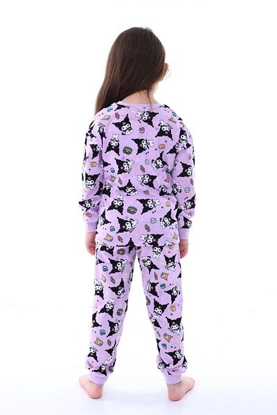 İsobel Kids Girl's Cat Patterned Long Sleeve Pijama Suit