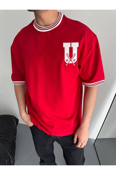 İLKCET MODA Μπλουζάκι USA Oversize Unisex