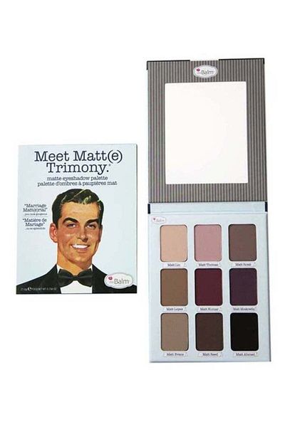 the balm theBalm Meet Matte Trimony Eyeshadow Palette Multicolour