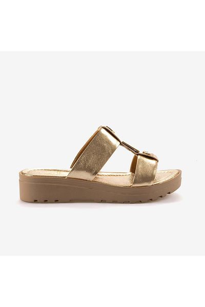 KEMAL TANCA Genuine Leather Women's Slippers 11953