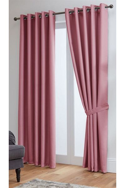 Demirhan Perde Blackout Thermal Blackout Curtain - Adds a Touch of Dreamy with Cream, Beige and Rustic Colors
