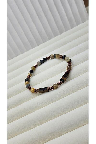 AURA Special Design Natural Stone Men's Bracelet