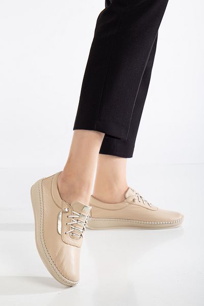 By Yağlıoğlu 00145400   Genuine Leather Full Orthopedic Extra Soft Casual Shoes
