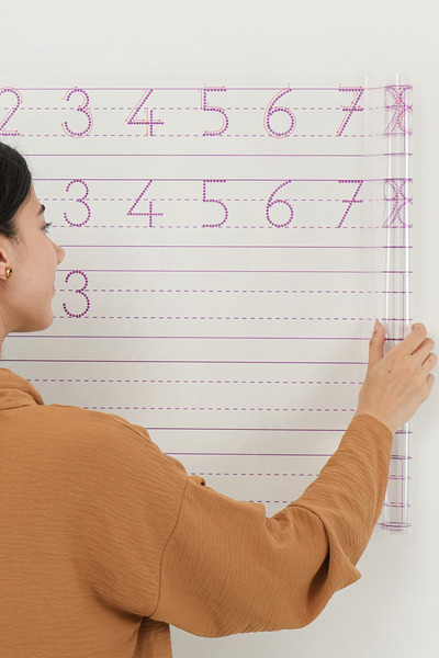 TutturX Rakamlar Çalışması Yazı Tahtası Kalem Hediye