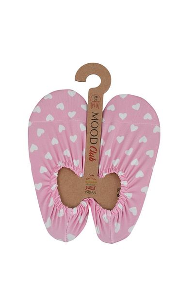 MOOD Club White Heart Sea Shoes and Multi-Purpose Anti-Slip Pool Booties