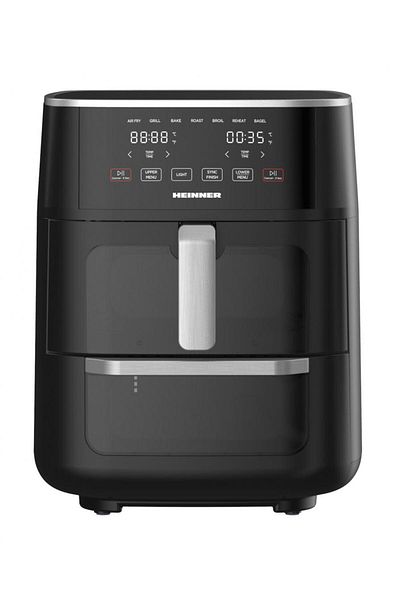 Heinner Friteuza dubla cu aer cald Heinner OvenFry Cook HAFO-M11BK1700