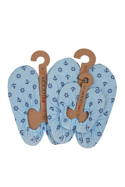 MOOD Club Blue Rudder Sea Shoes and Multi-Purpose Anti-Slip Pool Booties