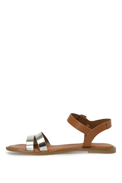 Nine West Vejo 3fx Altın Kadın Düz Sandalet
