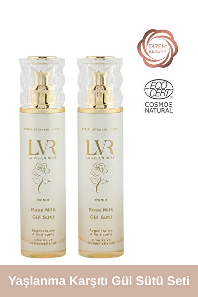 Direm Beauty %100 Organik & Saf Yaşlanma Karşıtı, Onarıcı, Canlandırıcı 2'li ...