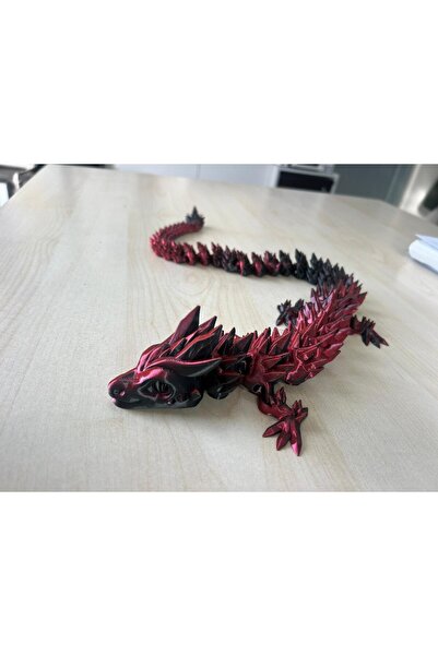 Three Dino Eklemli Hareketli Ejderha Figür