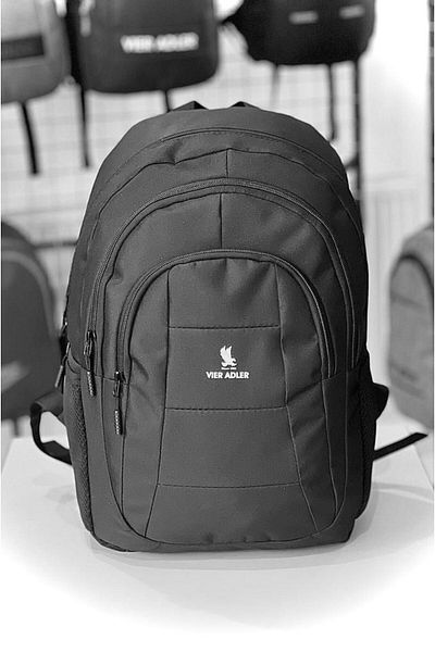 Vier Adler Backpack with Laptop Compartment, Schoolbag, Bag, Sports Bag, Travel Bag
