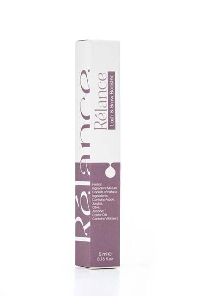 Relance Eyebrow Eyelash Serum, Eyebrow Eyelash Care Oil with Castor Oil, Argan Oil and Olive Oil, 5 ml