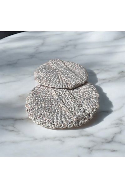 not cool. Washable Makeup Cotton Set of 2 Vegan 100% Cotton - Cotton & Double Sided Use & Handmade