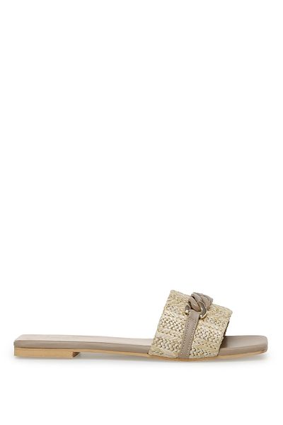 İnci İncı Antıa 3Fx Mink Women's Flat Slippers