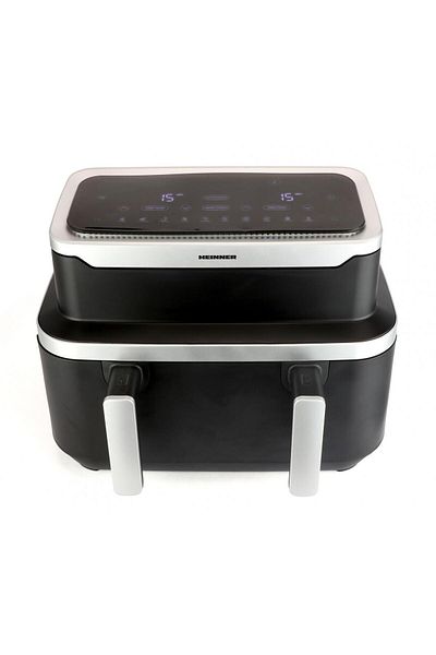 Heinner Friteuza dubla cu aer cald Heinner match&sinc HAF-DDB9BK26