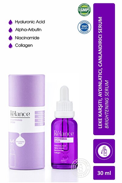 Relance Leke Karşıtı Cilt Bakım Serumu 30 ml (ALPHA ARBUTİN & HYALURONİC ACİD)