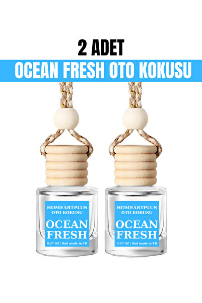 homeartplus 2 Li Ocean Fresh oto kokusu parfüm ip askılı 8ML