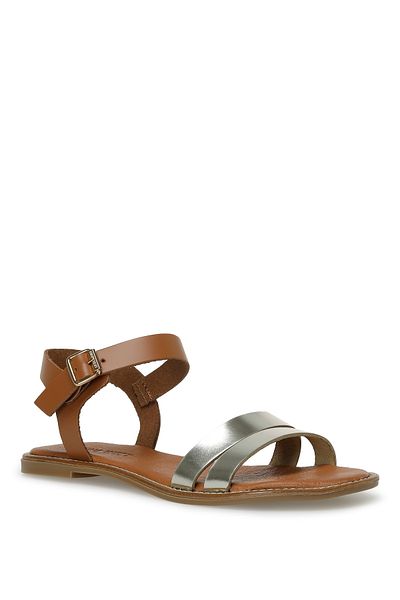 Nine West Dámské ploché sandály Vejo 3fx Gold