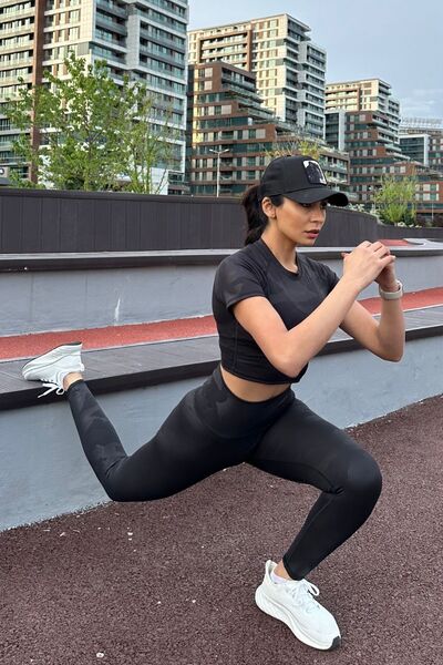 4upower Κολάν δερμάτινη εμφάνιση παραλλαγής