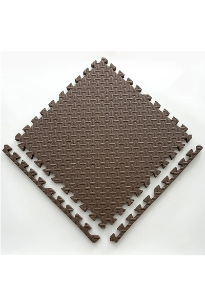 CARPAZAR Eva Damla Desen Mat Köpük Halı Matı Puzzle Geçmeli Oyun Spor Pilates Mat 50x50 13mm