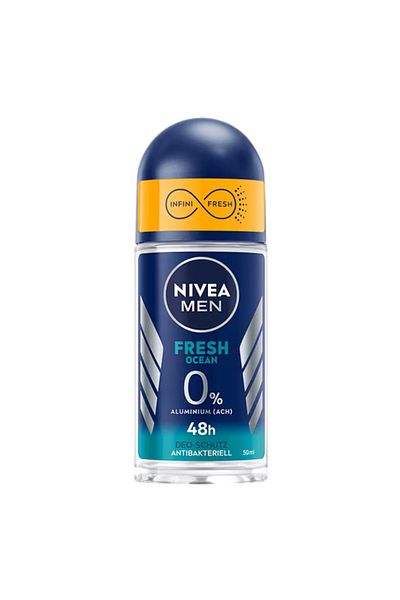 NIVEA ANTIPERSPIRANT ROLL ON 50ML MEN FRESH OCEAN