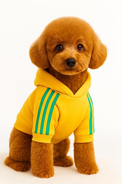 GTB Pet Hooded Fleece Sweatshirt Cat And Dog Outfit Cotton Soft Dog Hoodie