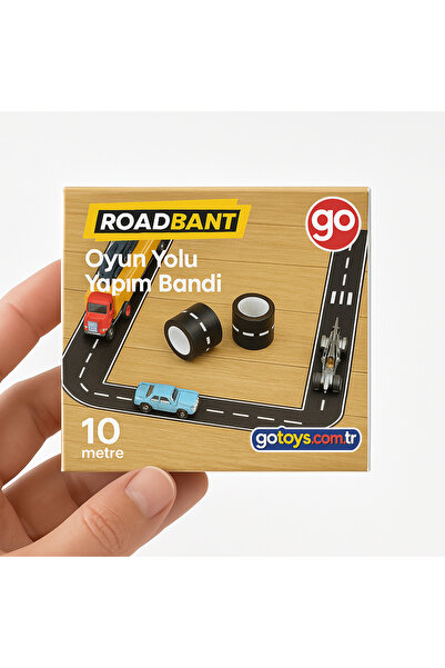 ela777 Otobant Eğitici Ve Eğlenceli Yol Yapım Bandı - Çocuk Trafik Bantı - Ro...
