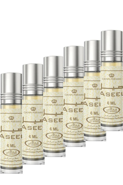 ALREHAB Al Rehab Concentrated Authentic Alcohol-Free Perfume 6ml * 6 pieces