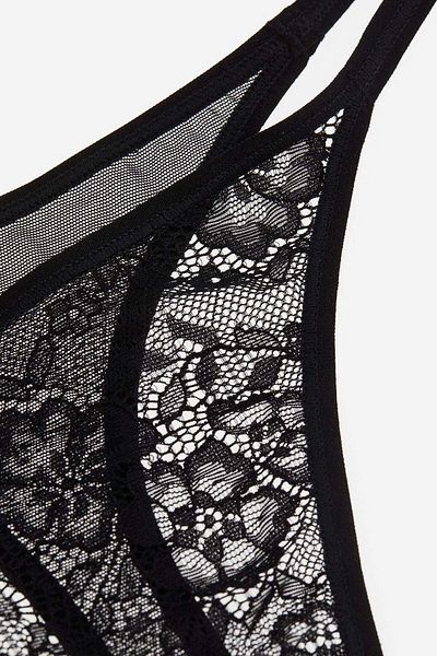 H&M 3-pack lace thong briefs