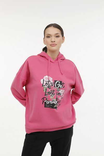 Kinetix Γυναικεία φούτερ WL LAYLA 17GF83 3PR Pink