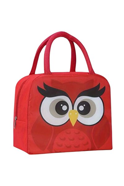 HAANY Angry bird desenli Yalıtımlı Öğle Yemeği Çantası