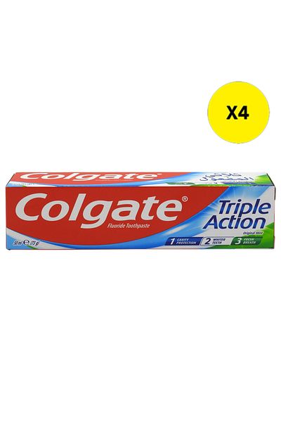 Colgate X4 - COLGATE TOOTHPASTE 50ML TRIPLE ACTION
